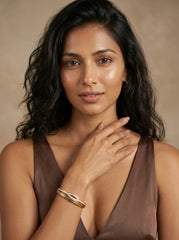 Irregular Diamond-Embellished