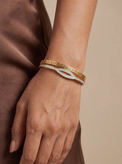 Irregular Diamond-Embellished