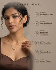 Gold Infinity Pendant Necklace – Figure-8 Symbol - Smile Pearl Gold
