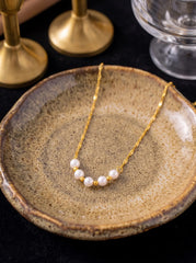 Gold Infinity Pendant Necklace – Figure-8 Symbol - Smile Pearl Gold