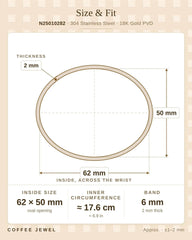 Gold bangle with clear zircons in rhombus shaped settings — view 7