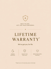 LIFETIME WARRANTY