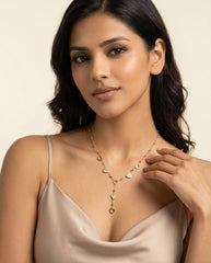 Gold Heart Pendant Necklace – Stainless Steel, One Size