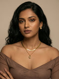 18K Gold Plated Pearl Four-Piece Jewelry Set - Confident Everyday Wear