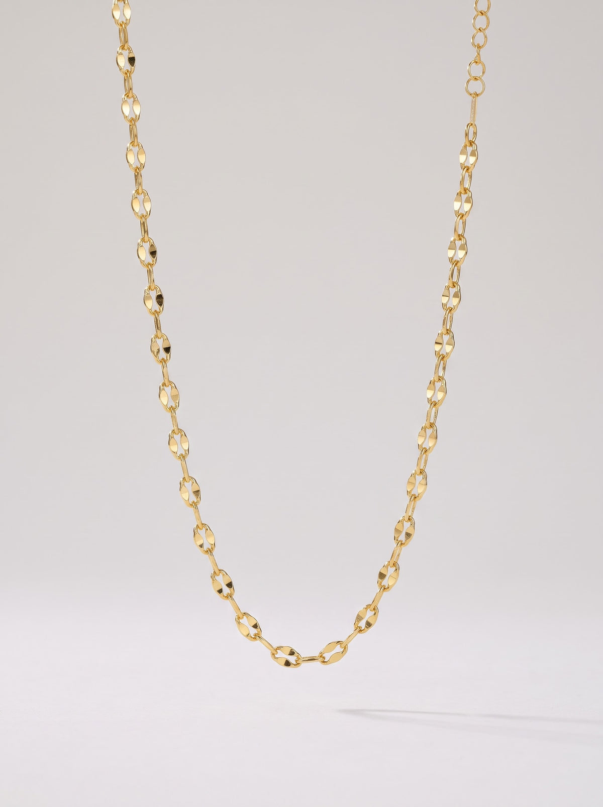 Dainty Gold Cable Chain Necklace – Minimalist