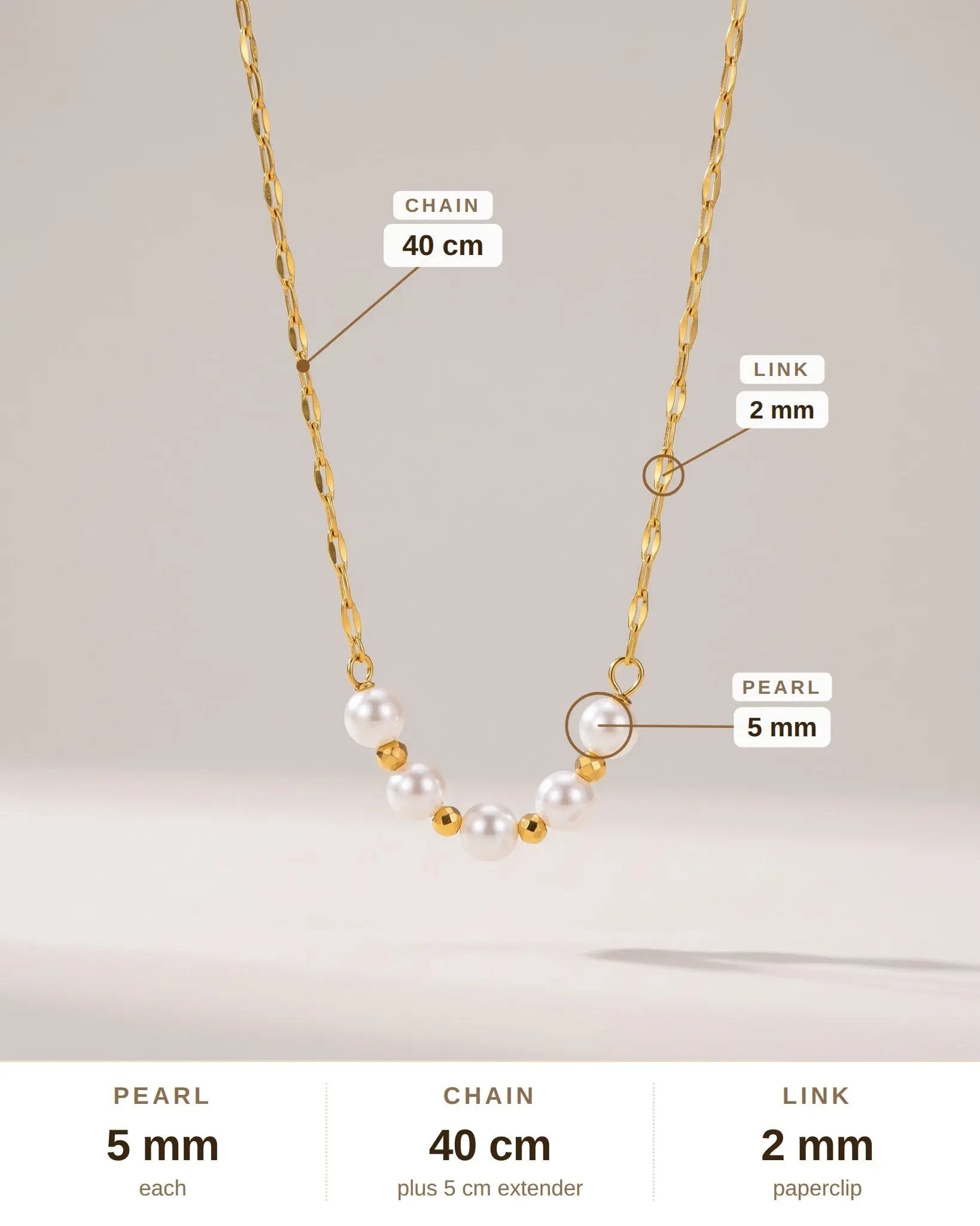 Smile Pearl Gold